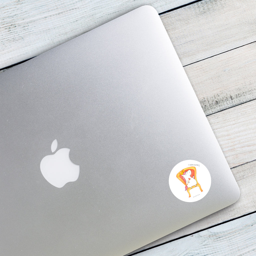 40mm Rund Aufkleber Einhorn König Sticker, Aufkleber, Etikett, Einhorn, Einhörner, Einhorn Deko, Pegasus, Unicorn, König, Präsident, Bundeskanzler, Herrscher, Kaiser, Prinzessin, Krone