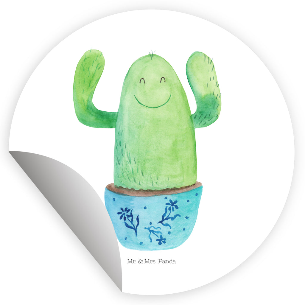 40mm Rund Aufkleber Kaktus Happy Sticker, Aufkleber, Etikett, Kaktus, Kakteen, Motivation, Spruch, lustig, Kindersicherung, Neustart, Büro, Büroalltag, Kollege, Kollegin, Freundin, Mutter, Familie, Ausbildung