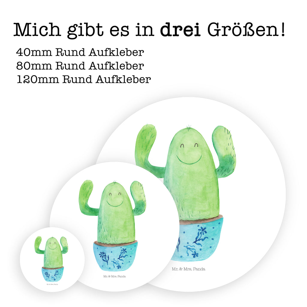 40mm Rund Aufkleber Kaktus Happy Sticker, Aufkleber, Etikett, Kaktus, Kakteen, Motivation, Spruch, lustig, Kindersicherung, Neustart, Büro, Büroalltag, Kollege, Kollegin, Freundin, Mutter, Familie, Ausbildung