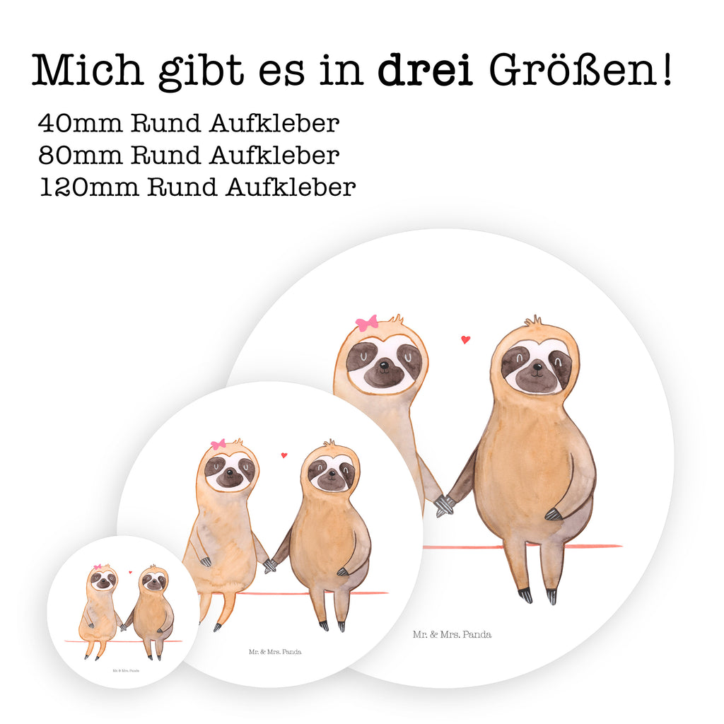 120mm Rund Aufkleber Faultier Pärchen Sticker, Aufkleber, Etikett, Kinder, rund, Faultier, Faultier Geschenk, Faultier Deko, Faultiere, faul, Lieblingstier, Liebe, Liebespaar, Faultierliebe, Faultierpärchen, verliebt, verlobt, gemeinsam, relaxen, Pärchen, Beziehung, Langsamkeit