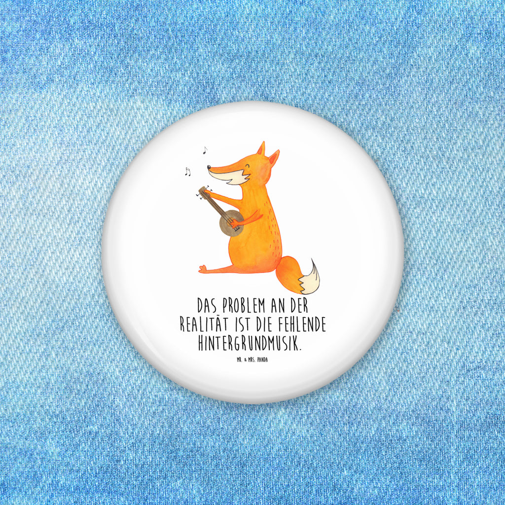 50mm Button Fuchs Gitarre 50mm Button, Button, Pin, Anstecknadel, Fuchs, Füchse, Geschenk Musiker, Musik Spruch, Musikerin, Sänger, Sängerin, Gitarre