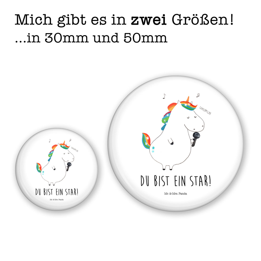 50mm Button Einhorn Sänger 50mm Button, Button, Pin, Anstecknadel, Einhorn, Einhörner, Einhorn Deko, Pegasus, Unicorn, Glitzer, Konfetti, Party, Geburtstag, Feier, Fest, Disco, Sängerin, Sänger, Freundin