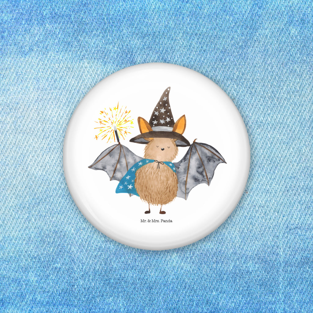 50mm Button Fledermaus Zauberer 50mm Button, Button, Pin, Anstecknadel, Tiermotive, Gute Laune, lustige Sprüche, Tiere, Fledermaus, Fledermäuse, Zauberer, Magier, Frauen, reinsteigern