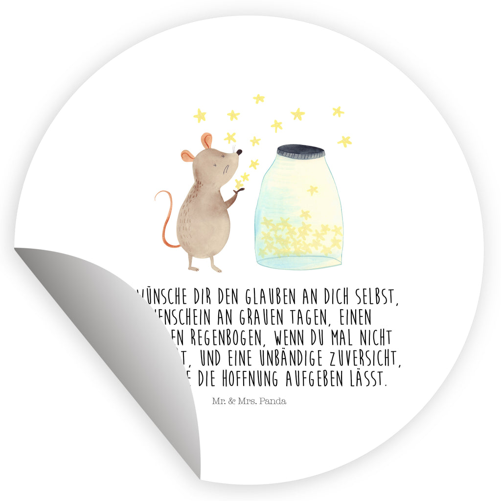 40mm Rund Aufkleber Maus Sterne Sticker, Aufkleber, Etikett, Tiermotive, Gute Laune, lustige Sprüche, Tiere, Maus, Sterne, Wunsch, Kind, Taufe, Taufgeschenk, Geburt, Schwangerschaft, erstes Kind, Kindergeburtstag, Geburtstag, Hoffnung, Träume