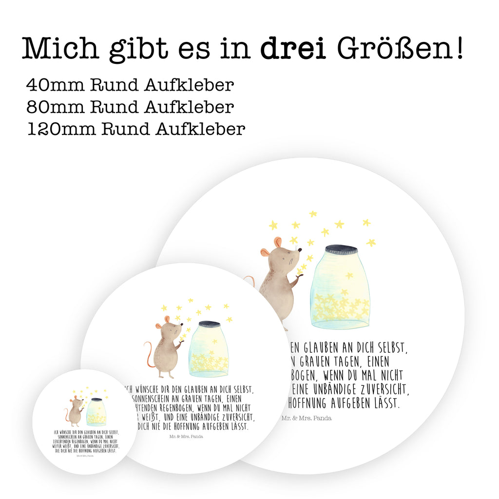40mm Rund Aufkleber Maus Sterne Sticker, Aufkleber, Etikett, Tiermotive, Gute Laune, lustige Sprüche, Tiere, Maus, Sterne, Wunsch, Kind, Taufe, Taufgeschenk, Geburt, Schwangerschaft, erstes Kind, Kindergeburtstag, Geburtstag, Hoffnung, Träume