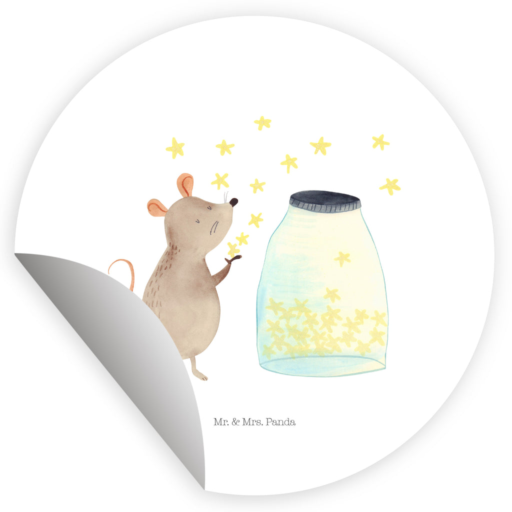 40mm Rund Aufkleber Maus Sterne Sticker, Aufkleber, Etikett, Tiermotive, Gute Laune, lustige Sprüche, Tiere, Maus, Sterne, Wunsch, Kind, Taufe, Taufgeschenk, Geburt, Schwangerschaft, erstes Kind, Kindergeburtstag, Geburtstag, Hoffnung, Träume