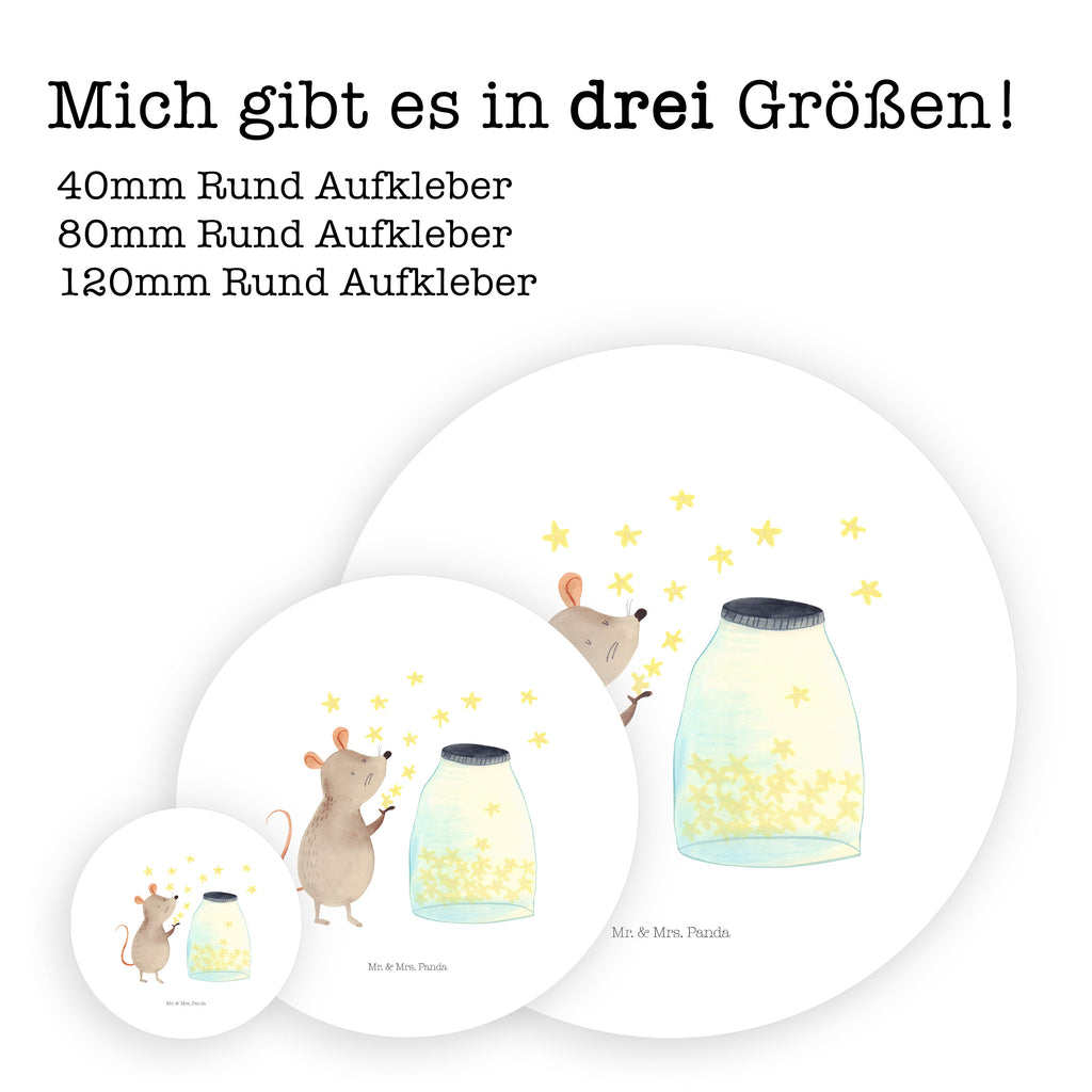 40mm Rund Aufkleber Maus Sterne Sticker, Aufkleber, Etikett, Tiermotive, Gute Laune, lustige Sprüche, Tiere, Maus, Sterne, Wunsch, Kind, Taufe, Taufgeschenk, Geburt, Schwangerschaft, erstes Kind, Kindergeburtstag, Geburtstag, Hoffnung, Träume