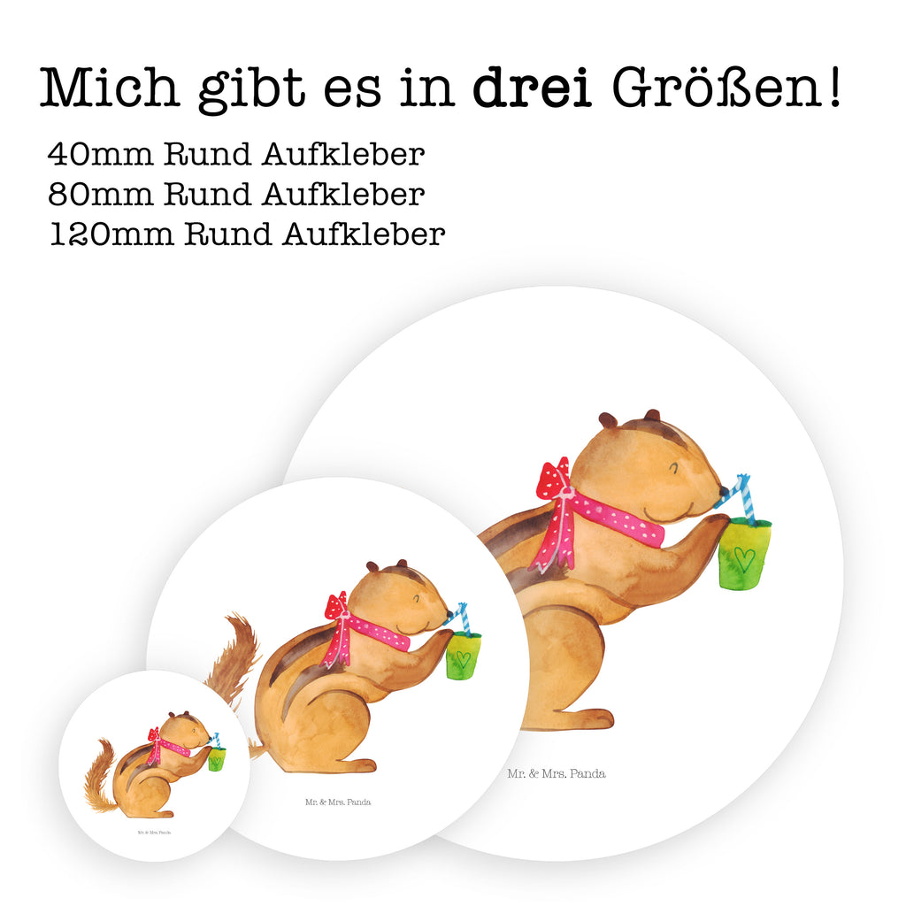 40mm Rund Aufkleber Eichhörnchen Smoothie Sticker, Aufkleber, Etikett, Tiermotive, Gute Laune, lustige Sprüche, Tiere, Green Smoothies, Diät, Abnehmen, Streifenhörnchen, Eichhörnchen