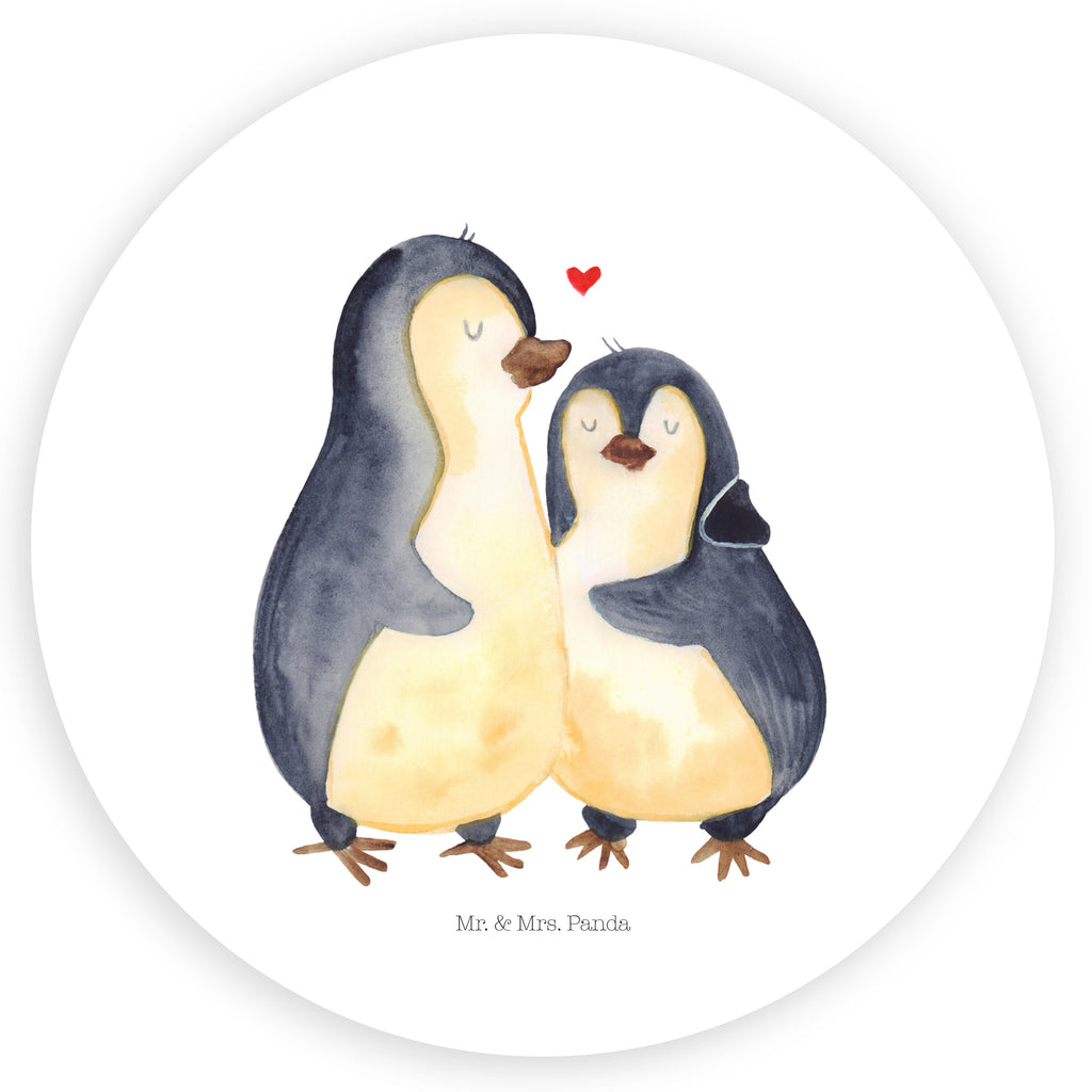 120mm Rund Aufkleber Pinguin umarmend Sticker, Aufkleber, Etikett, Kinder, rund, Pinguin, Liebe, Liebespaar, Liebesbeweis, Liebesgeschenk, Verlobung, Jahrestag, Hochzeitstag, Hochzeit, Hochzeitsgeschenk