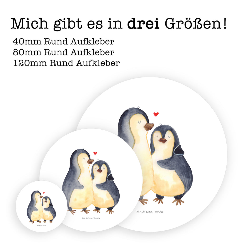 120mm Rund Aufkleber Pinguin umarmend Sticker, Aufkleber, Etikett, Kinder, rund, Pinguin, Liebe, Liebespaar, Liebesbeweis, Liebesgeschenk, Verlobung, Jahrestag, Hochzeitstag, Hochzeit, Hochzeitsgeschenk