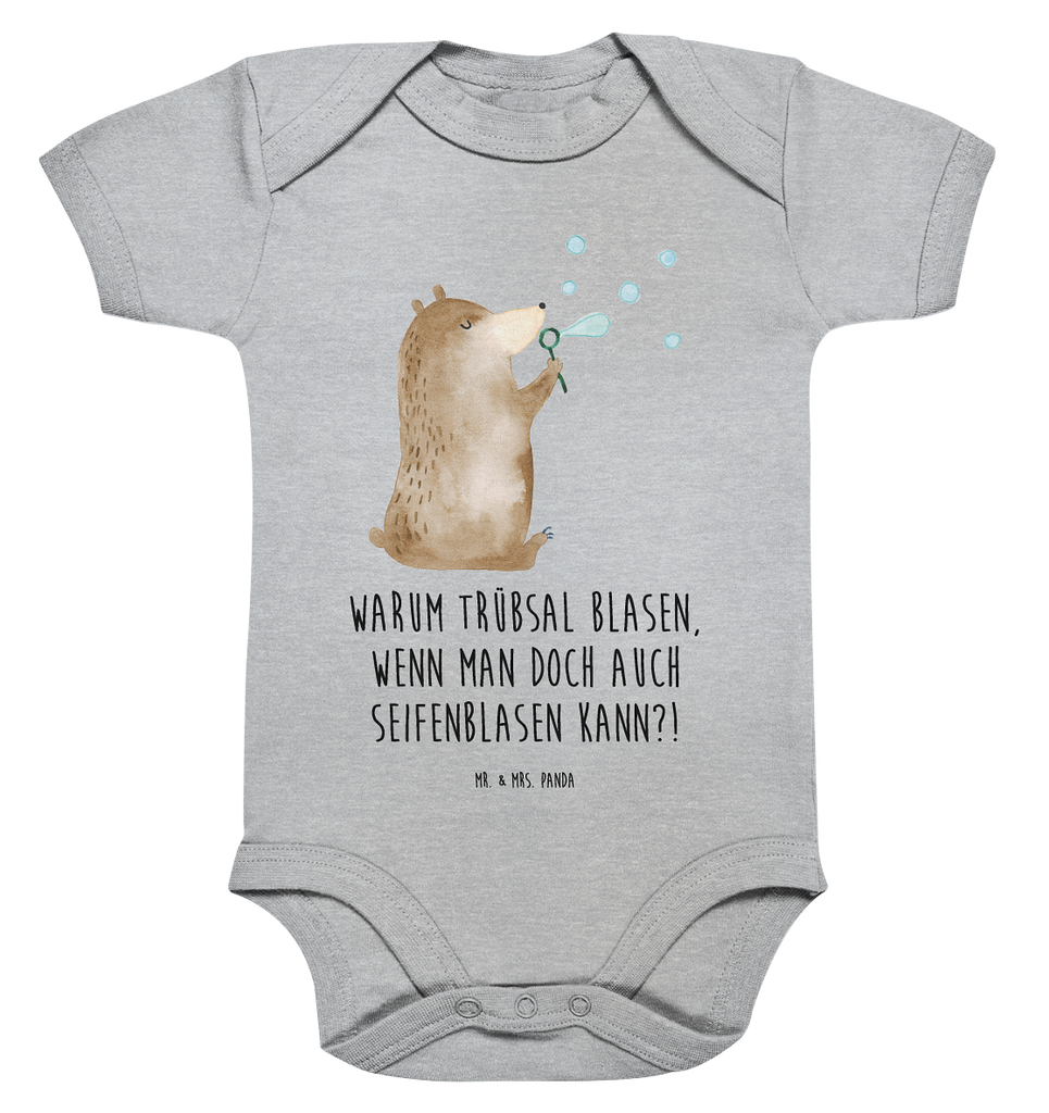 Organic Baby Body Bär Seifenblasen Babykleidung, Babystrampler, Strampler, Wickelbody, Baby Erstausstattung, Junge, Mädchen, Bär, Teddy, Teddybär, Seifenblasen Bär Lustig Sein Glücklich Traurig Happy