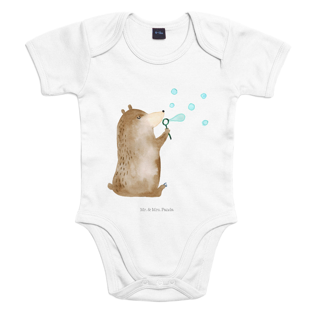 Organic Baby Body Bär Seifenblasen Babykleidung, Babystrampler, Strampler, Wickelbody, Baby Erstausstattung, Junge, Mädchen, Bär, Teddy, Teddybär, Seifenblasen Bär Lustig Sein Glücklich Traurig Happy