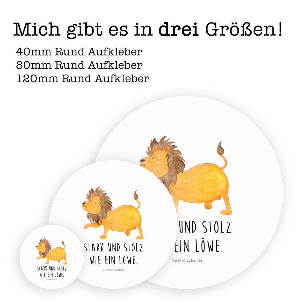 40mm Rund Aufkleber Sternzeichen Löwe Sticker, Aufkleber, Etikett, Tierkreiszeichen, Sternzeichen, Horoskop, Astrologie, Aszendent, Löwe Geschenk, Löwe Sternzeichen, Geschenk Juli, Geburtstag Juli, Geschenk August, Geburtstag August, König der Tiere