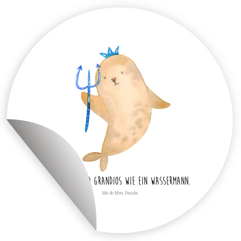 40mm Rund Aufkleber Sternzeichen Wassermann Sticker, Aufkleber, Etikett, Tierkreiszeichen, Sternzeichen, Horoskop, Astrologie, Aszendent, Meermann, Nix, Wassermann Geschenk, Wassermann Sternzeichen, Geschenk Januar, Geschenk Februar, Geburtstag Januar, Geburtstag Februar, Meer Geschenk