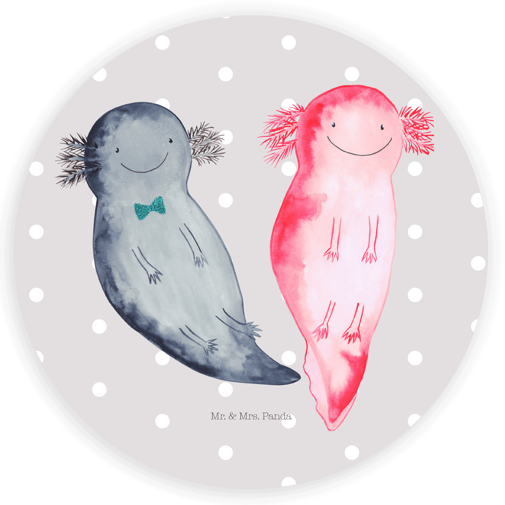 120mm Rund Aufkleber Axolotl Axel+Lotte Sticker, Aufkleber, Etikett, Kinder, rund, Axolotl, Molch, Axolot, Schwanzlurch, Lurch, Lurche, Liebe, große Liebe, Liebesbeweis, Freund, Verlobter, Ehemann, Jahrestag, Valentinstag