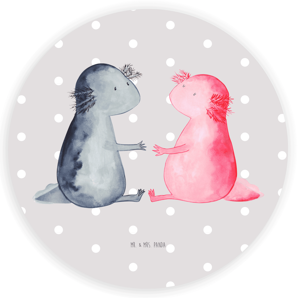 40mm Rund Aufkleber Axolotl Liebe Sticker, Aufkleber, Etikett, Axolotl, Molch, Axolot, Schwanzlurch, Lurch, Lurche, Liebe, große Liebe, Liebesbeweis, Freund, Verlobter, Ehemann, Jahrestag, Valentinstag