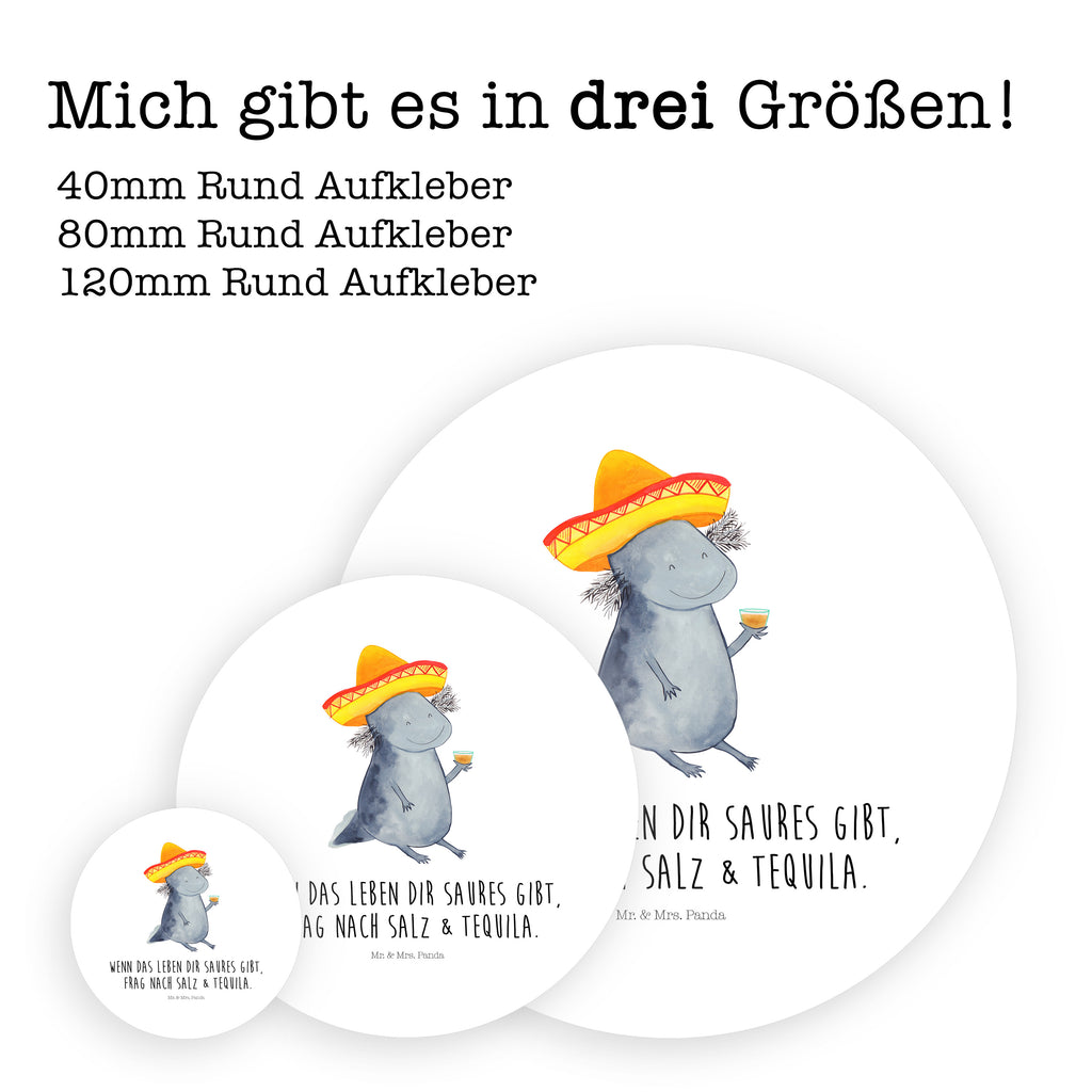 120mm Rund Aufkleber Axolotl Tequila Sticker, Aufkleber, Etikett, Kinder, rund, Axolotl, Molch, Mexico, Mexiko, Sombrero, Zitrone, Tequila, Motivation, Spruch, Schwanzlurch, Lurch, Lurche, Axolot, Feuerdrache, Feuersalamander
