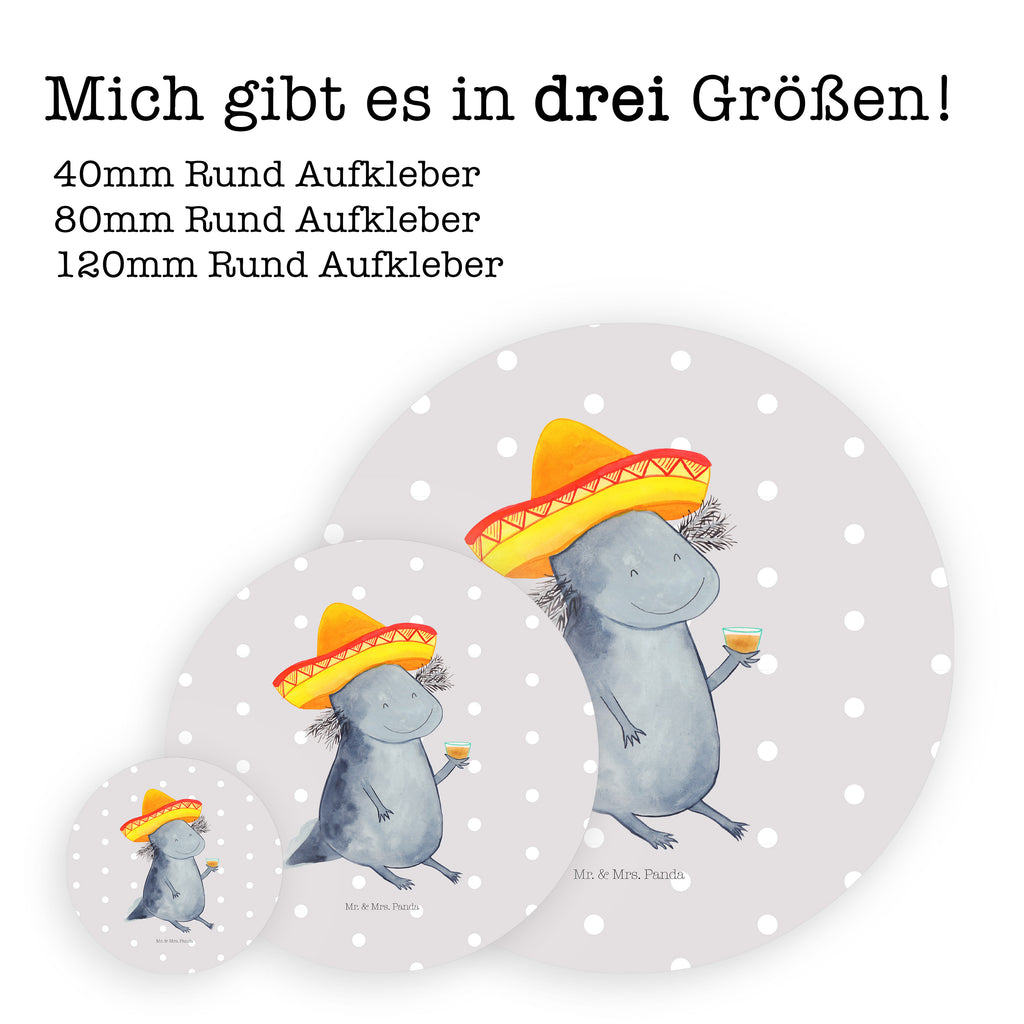 120mm Rund Aufkleber Axolotl Tequila Sticker, Aufkleber, Etikett, Kinder, rund, Axolotl, Molch, Mexico, Mexiko, Sombrero, Zitrone, Tequila, Motivation, Spruch, Schwanzlurch, Lurch, Lurche, Axolot, Feuerdrache, Feuersalamander