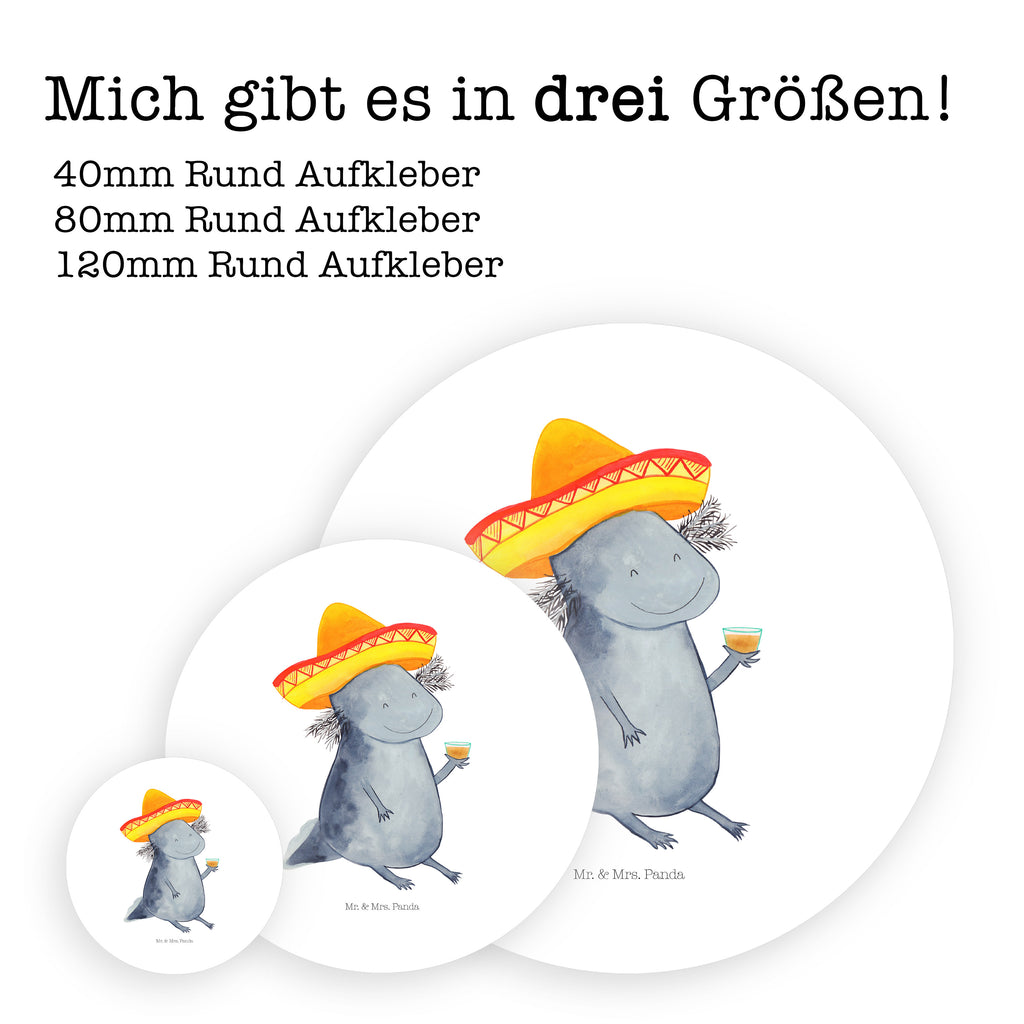 120mm Rund Aufkleber Axolotl Tequila Sticker, Aufkleber, Etikett, Kinder, rund, Axolotl, Molch, Mexico, Mexiko, Sombrero, Zitrone, Tequila, Motivation, Spruch, Schwanzlurch, Lurch, Lurche, Axolot, Feuerdrache, Feuersalamander