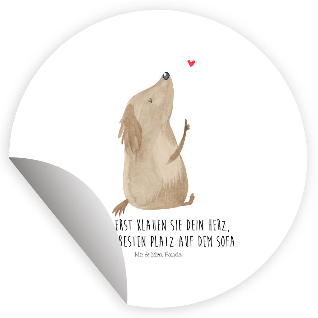 40mm Rund Aufkleber Hund Liebe Sticker, Aufkleber, Etikett, Hund, Hundemotiv, Haustier, Hunderasse, Tierliebhaber, Hundebesitzer, Sprüche, Liebe, Hundeglück, Hundeliebe, Hunde, Frauchen