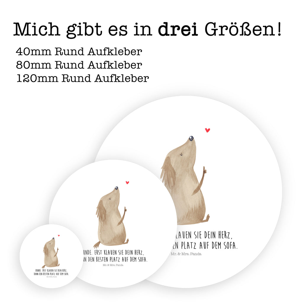 40mm Rund Aufkleber Hund Liebe Sticker, Aufkleber, Etikett, Hund, Hundemotiv, Haustier, Hunderasse, Tierliebhaber, Hundebesitzer, Sprüche, Liebe, Hundeglück, Hundeliebe, Hunde, Frauchen