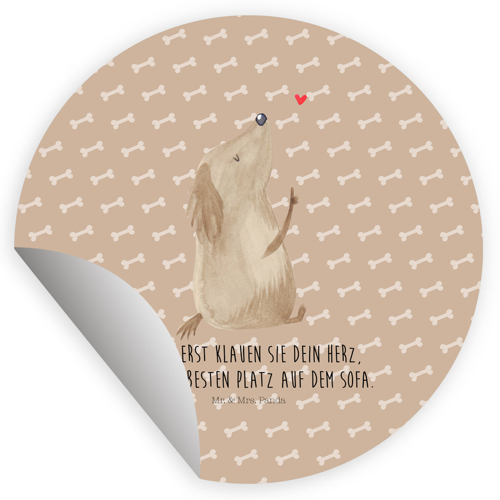 40mm Rund Aufkleber Hund Liebe Sticker, Aufkleber, Etikett, Hund, Hundemotiv, Haustier, Hunderasse, Tierliebhaber, Hundebesitzer, Sprüche, Liebe, Hundeglück, Hundeliebe, Hunde, Frauchen