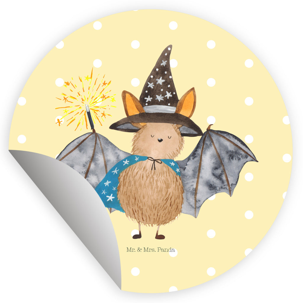 80mm Rund Aufkleber Fledermaus Zauberer Sticker, Aufkleber, Etikett, Tiermotive, Gute Laune, lustige Sprüche, Tiere, Fledermaus, Fledermäuse, Zauberer, Magier, Frauen, reinsteigern