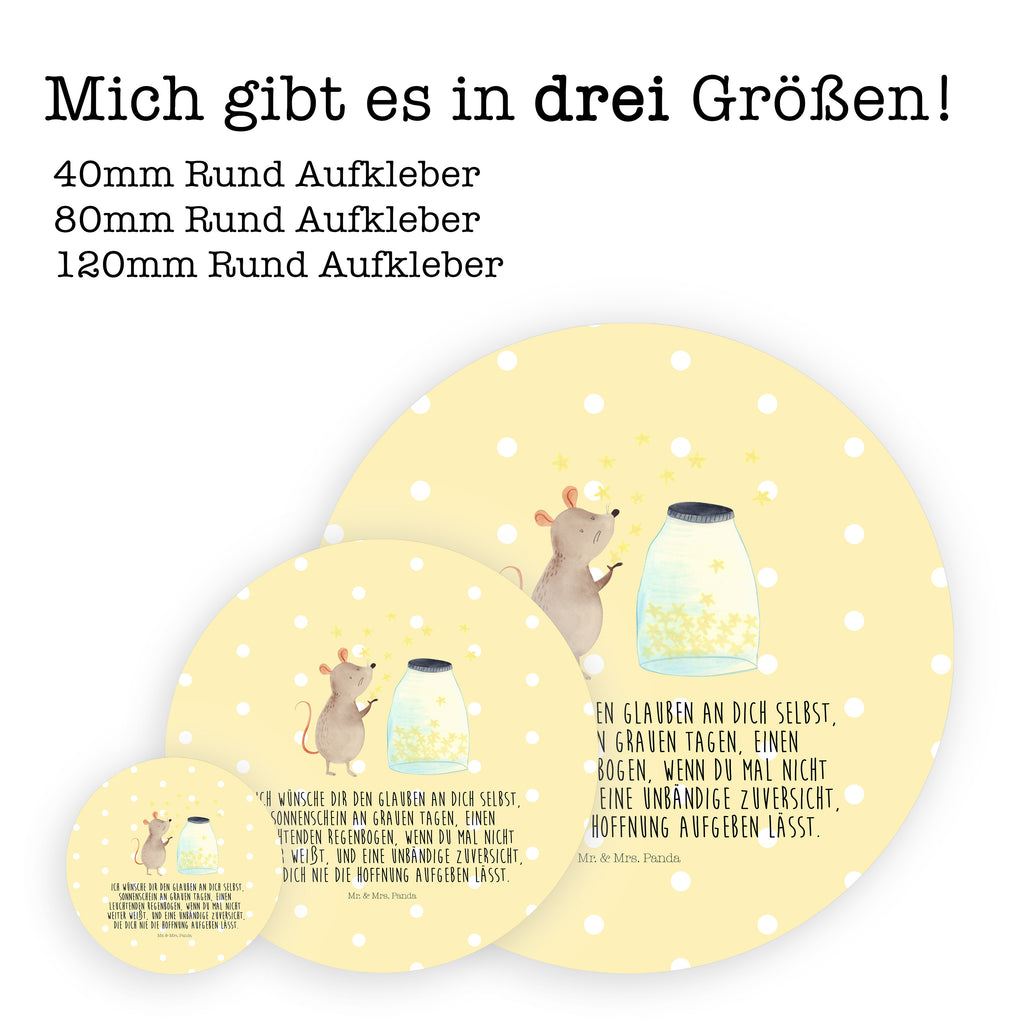 40mm Rund Aufkleber Maus Sterne Sticker, Aufkleber, Etikett, Tiermotive, Gute Laune, lustige Sprüche, Tiere, Maus, Sterne, Wunsch, Kind, Taufe, Taufgeschenk, Geburt, Schwangerschaft, erstes Kind, Kindergeburtstag, Geburtstag, Hoffnung, Träume