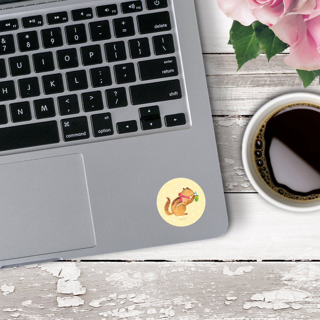 40mm Rund Aufkleber Eichhörnchen Smoothie Sticker, Aufkleber, Etikett, Tiermotive, Gute Laune, lustige Sprüche, Tiere, Green Smoothies, Diät, Abnehmen, Streifenhörnchen, Eichhörnchen