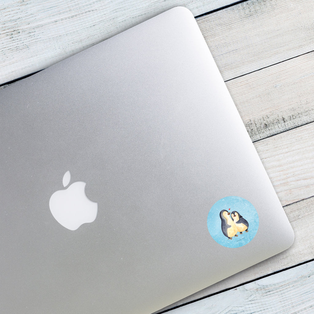 120mm Rund Aufkleber Pinguin umarmend Sticker, Aufkleber, Etikett, Kinder, rund, Pinguin, Liebe, Liebespaar, Liebesbeweis, Liebesgeschenk, Verlobung, Jahrestag, Hochzeitstag, Hochzeit, Hochzeitsgeschenk