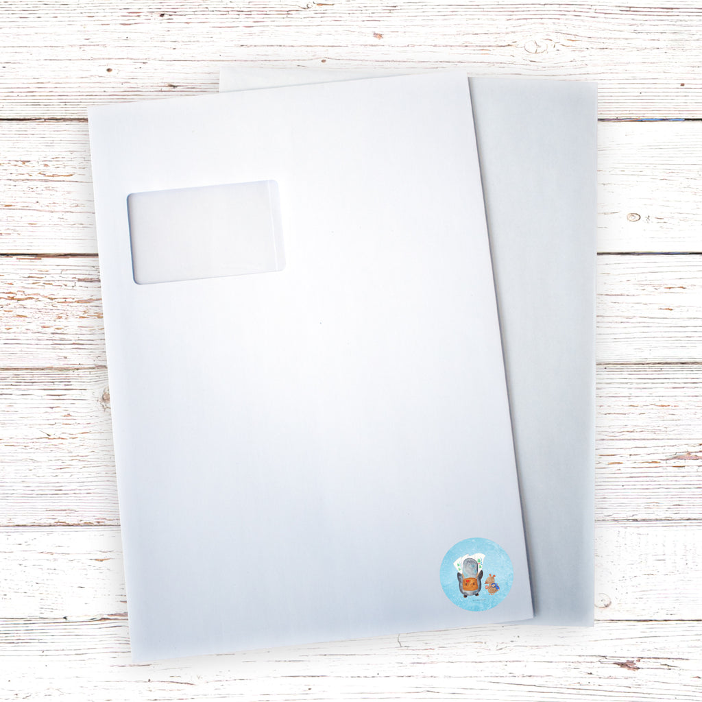 40mm Rund Aufkleber Pinguin & Maus Wanderer Sticker, Aufkleber, Etikett, Pinguin, Pinguine, Abenteurer, Abenteuer, Roadtrip, Ausflug, Wanderlust, wandern