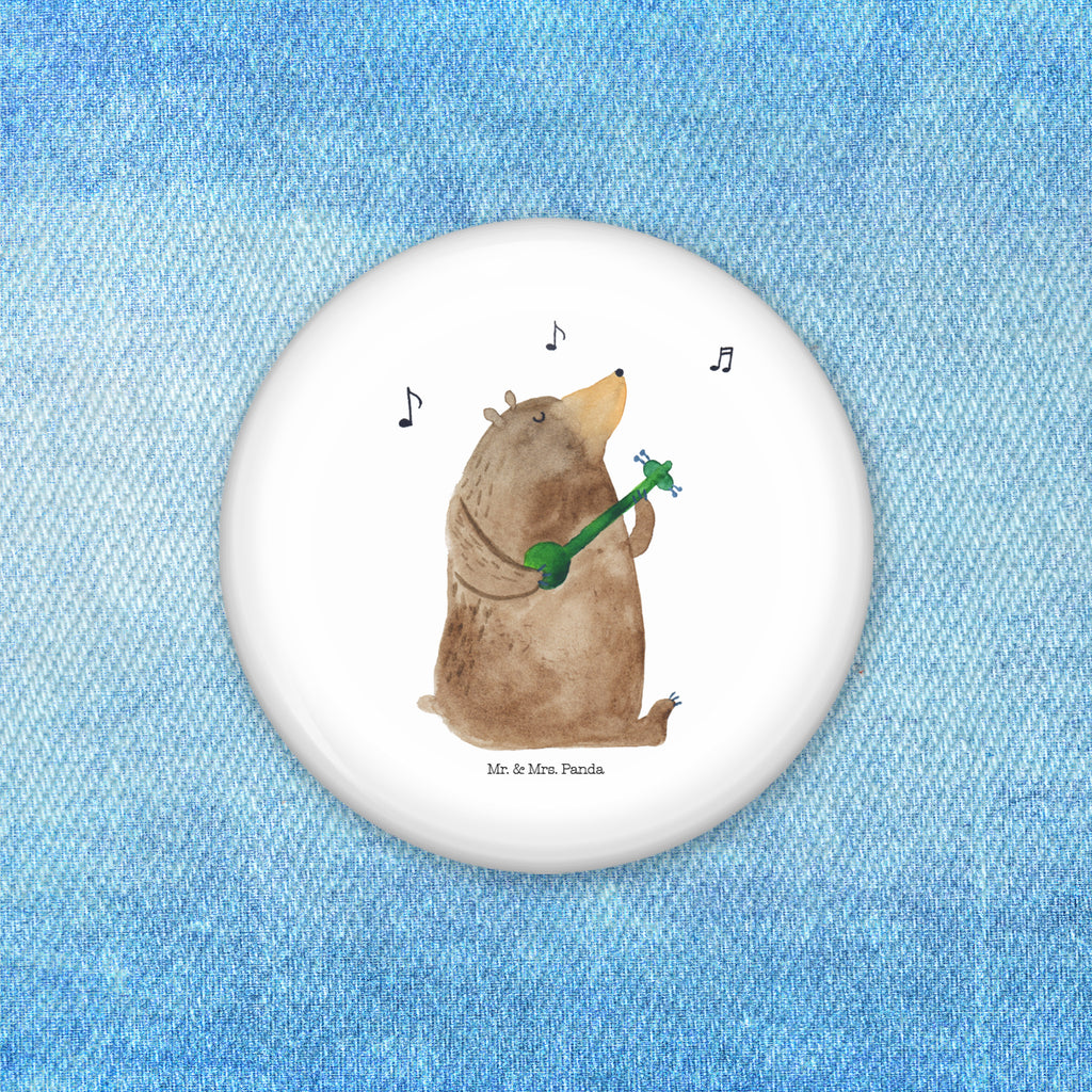 50mm Button Bär Gitarre 50mm Button, Button, Pin, Anstecknadel, Bär, Teddy, Teddybär