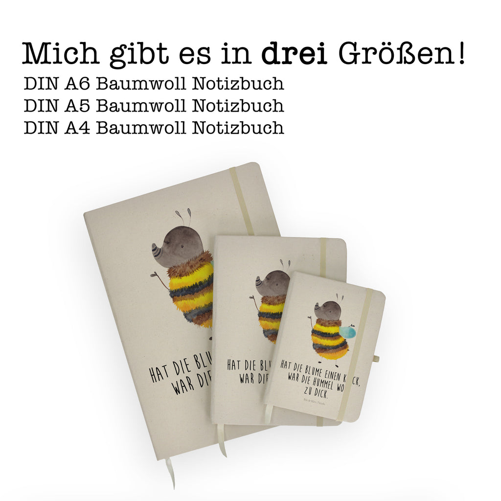 DIN A5 Baumwoll Notizbuch Hummel flauschig Notizen, Eintragebuch, Tagebuch, Notizblock, Adressbuch, Journal, Kladde, Skizzenbuch, Notizheft, Schreibbuch, Schreibheft, Tiermotive, Gute Laune, lustige Sprüche, Tiere, Hummel, Flauschig, Biene, Blume, Natur