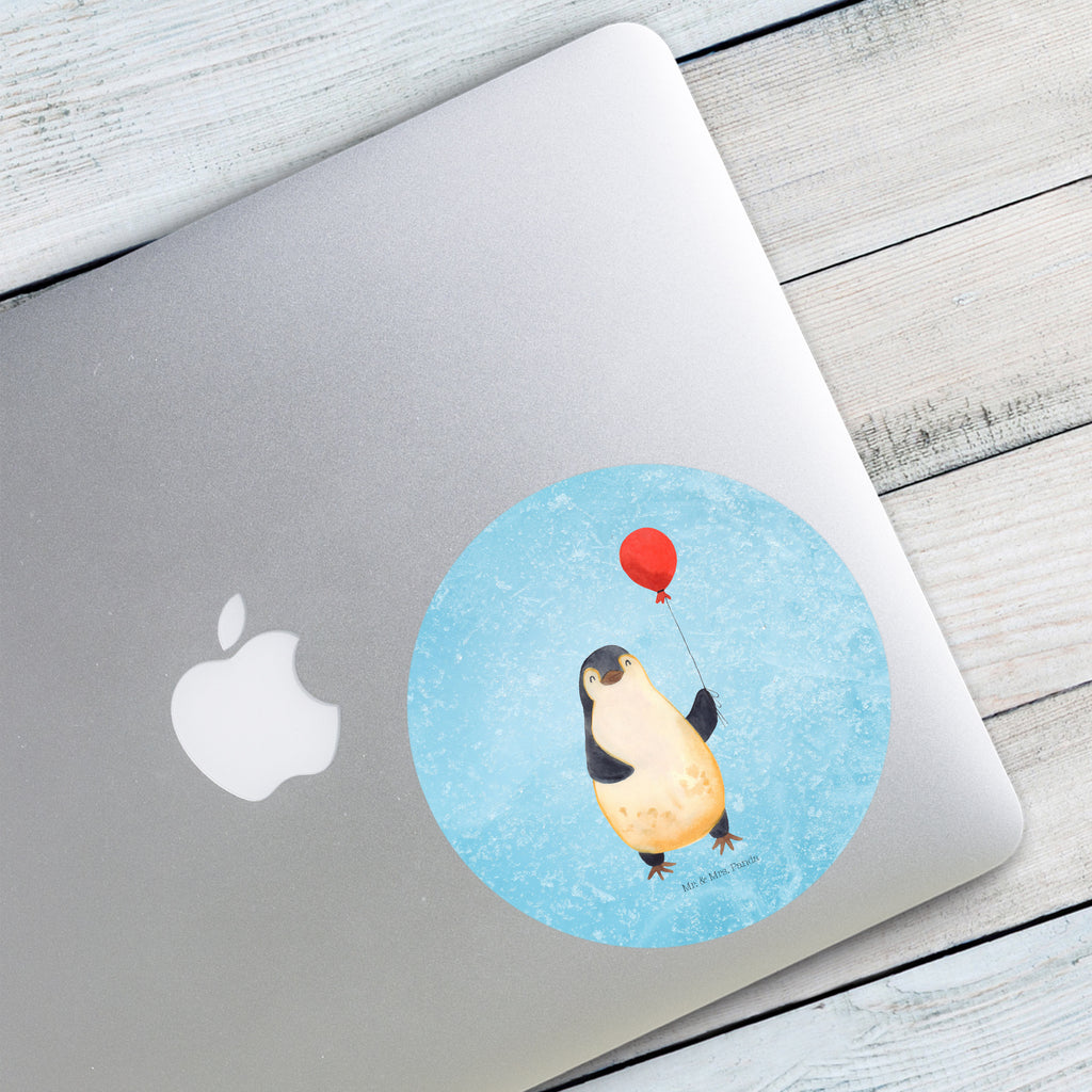 120mm Rund Aufkleber Pinguin Luftballon Sticker, Aufkleber, Etikett, Kinder, rund, Pinguin, Pinguine, Luftballon, Tagträume, Lebenslust, Geschenk Freundin, Geschenkidee, beste Freundin, Motivation, Neustart, neues Leben, Liebe, Glück