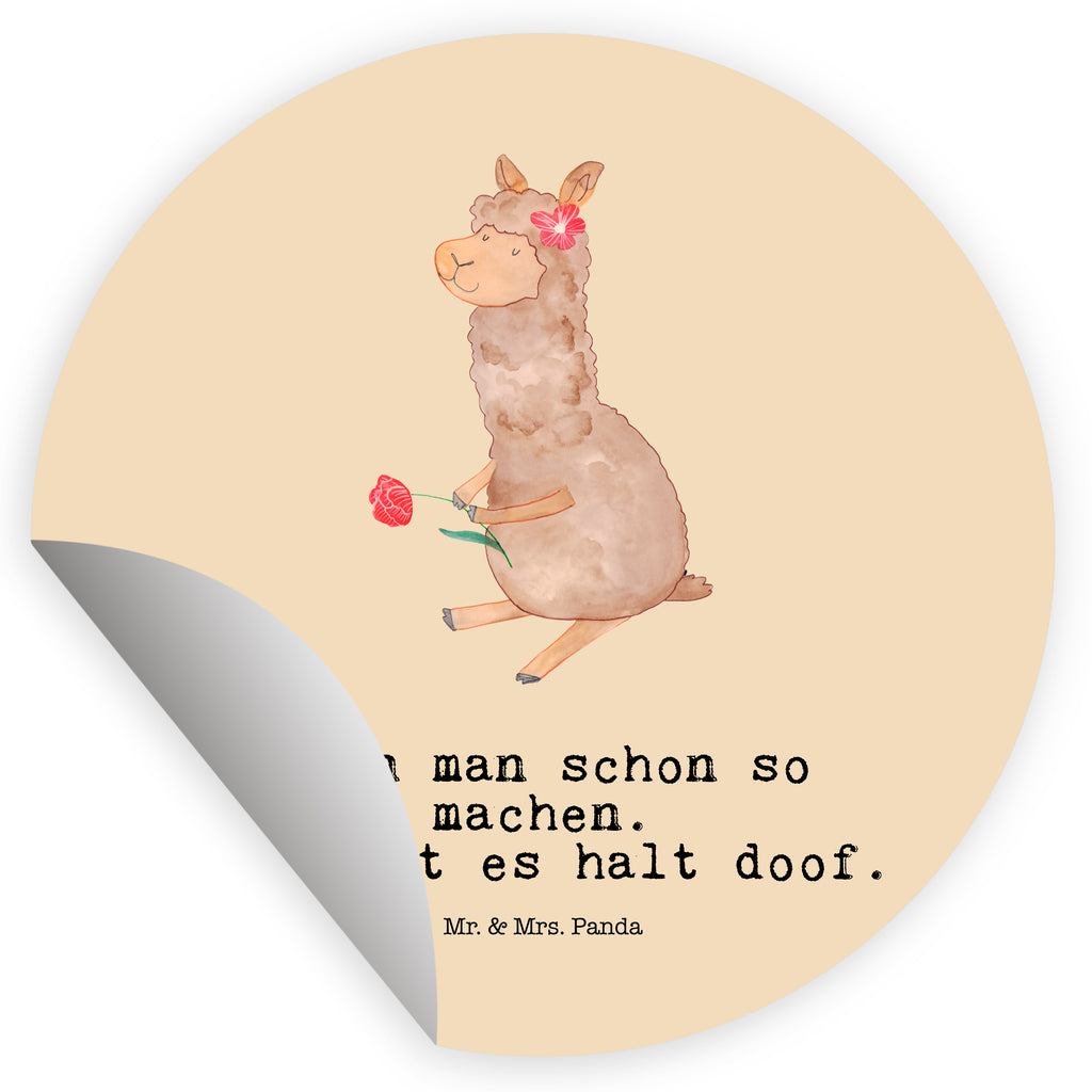 120mm Rund Aufkleber Alpaka Blume Sticker, Aufkleber, Etikett, Kinder, rund, Alpaka, Lama, Blume, Lamas, Alpaka Zitat, Alpaka Spruch, Alpaka Dekor, Alpaka Geschenk, Alpaka Dekoration, Alpaka Witz, Motiv Alpaka