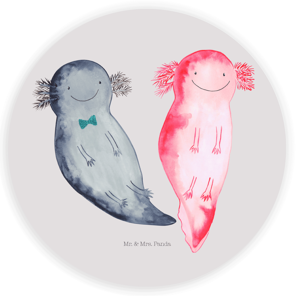 120mm Rund Aufkleber Axolotl Axel+Lotte Sticker, Aufkleber, Etikett, Kinder, rund, Axolotl, Molch, Axolot, Schwanzlurch, Lurch, Lurche, Liebe, große Liebe, Liebesbeweis, Freund, Verlobter, Ehemann, Jahrestag, Valentinstag