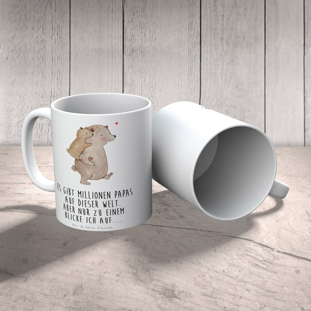 Tasse Papa Bär Geschenk, Vatertag, Papa, Vater, Papi, Vati, Onkel, Geburtstag Becher, Kaffeetasse, Kaffeebecher, Tee, Frühstück, Büro  Familie, Vatertag, Muttertag, Bruder, Schwester, Mama, Papa, Oma, Opa