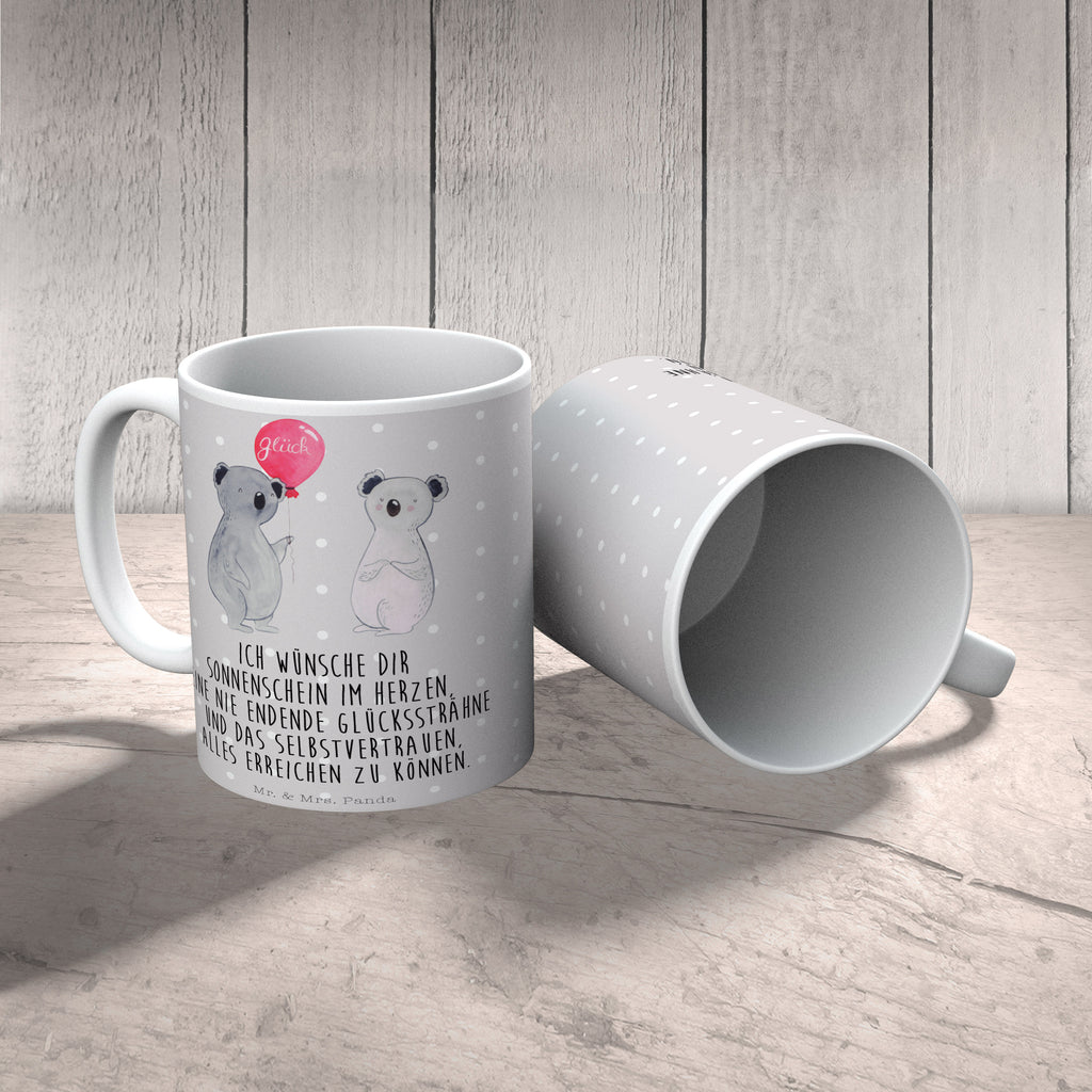 Tasse Koala Luftballon Koala, Luftballon, Party, Geburtstag, Geschenk Becher, Kaffeetasse, Kaffeebecher, Tee, Frühstück, Büro  Koala, Koalabär