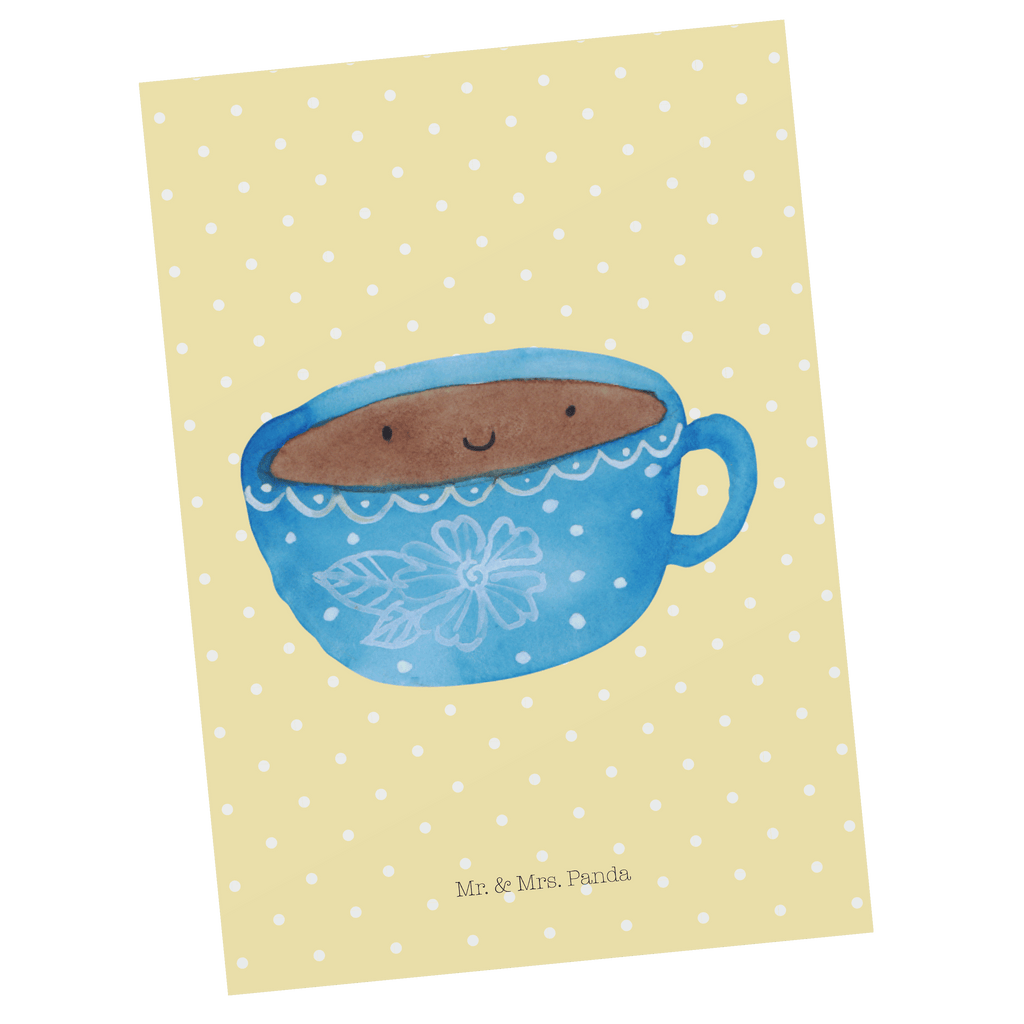 Postkarte Kaffee Tasse Geschenkkarte, Grußkarte, Karte, Einladung, Ansichtskarte, Geburtstagskarte, Einladungskarte, Dankeskarte, Tiermotive, Gute Laune, lustige Sprüche, Tiere, Kaffee, Tasse, Liebe, Geschmack, Genuss, Glücklich