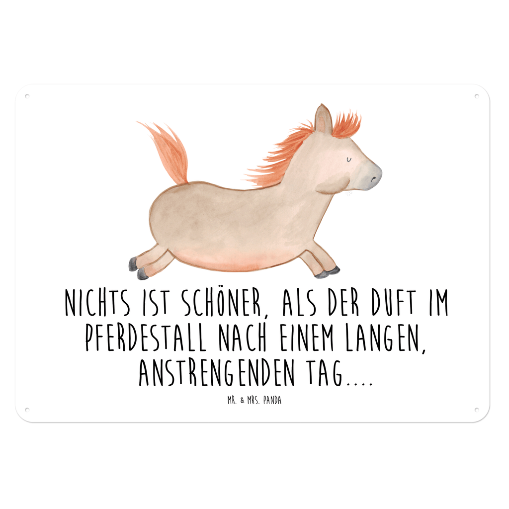 Blechschild Pferd springt Blechschild, Metallschild, Geschenk Schild, Schild, Magnet-Metall-Schild, Deko Schild, Wandschild, Wand-Dekoration, Türschild, Bauernhof, Hoftiere, Landwirt, Landwirtin, Pferd, Pony, Pferde, Stall, Pferdestall, ausreiten, reiten, Pferdebesitzer