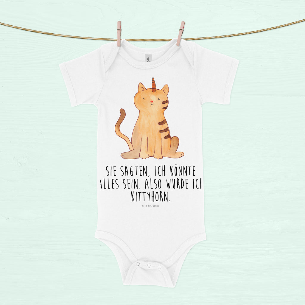 Organic Baby Body Einhorn Katze Babykleidung, Babystrampler, Strampler, Wickelbody, Baby Erstausstattung, Junge, Mädchen, Einhorn, Einhörner, Einhorn Deko, Pegasus, Unicorn, Katzer, Mieze, Regenbogen, Glitzer, Einhornpower, Erwachsenwerden, Katze, Katzenhorn, Einhornkatze, Kittyhorn