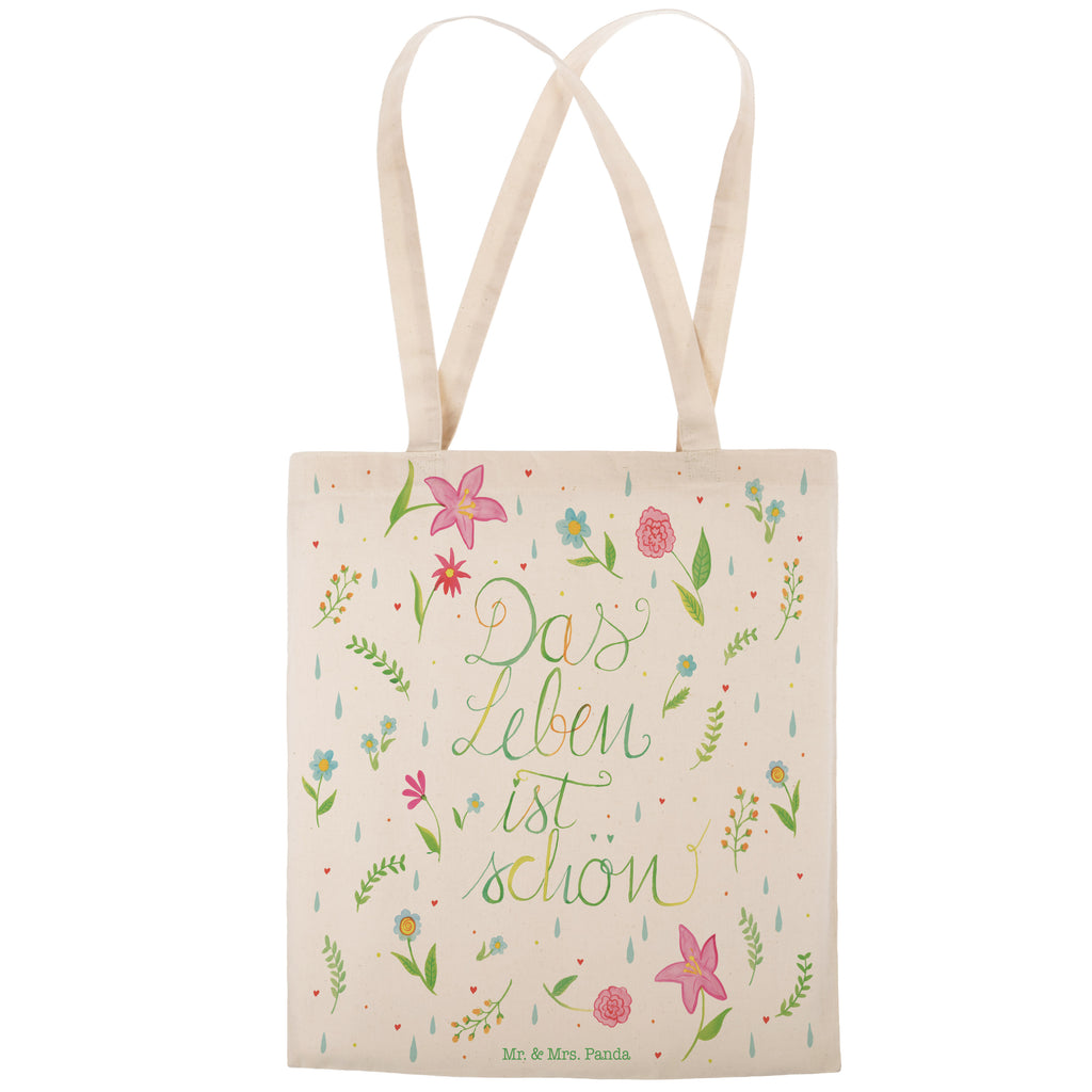 Einkaufstasche Blumen Das Leben ist schön Tragetasche, Tasche, Beutel, Stofftasche, Baumwolltasche, Umhängetasche, Shopper, Blumen Deko, Frühlings Deko, Sommer Deko, Dekoration, positive Botschaft, Naturliebhaber, Outdoor, Natur, Abenteuer, Blumen, Blümchen, Das Leben ist schön, Spruch über das Leben, Motivation Spruch, fröhlich sein, glücklich sein