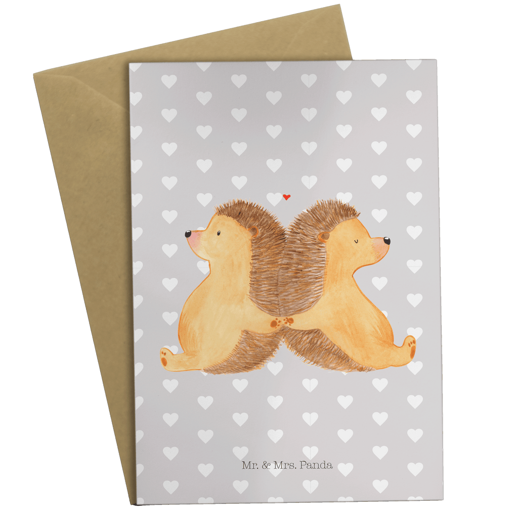 Grußkarte Igel händchenhaltend Klappkarte, Einladungskarte, Glückwunschkarte, Hochzeitskarte, Geburtstagskarte, Karte, Liebe, Partner, Freund, Freundin, Ehemann, Ehefrau, Heiraten, Verlobung, Heiratsantrag, Liebesgeschenk, Jahrestag, Hocheitstag, Igel, Igelliebe, Hand in Hand, Liebesbeweis, große Liebe, Liebesbotschaft, Hochzeit, Lieblingsmensch, Gemeinsamkeit, Love, Geschenk für zwei