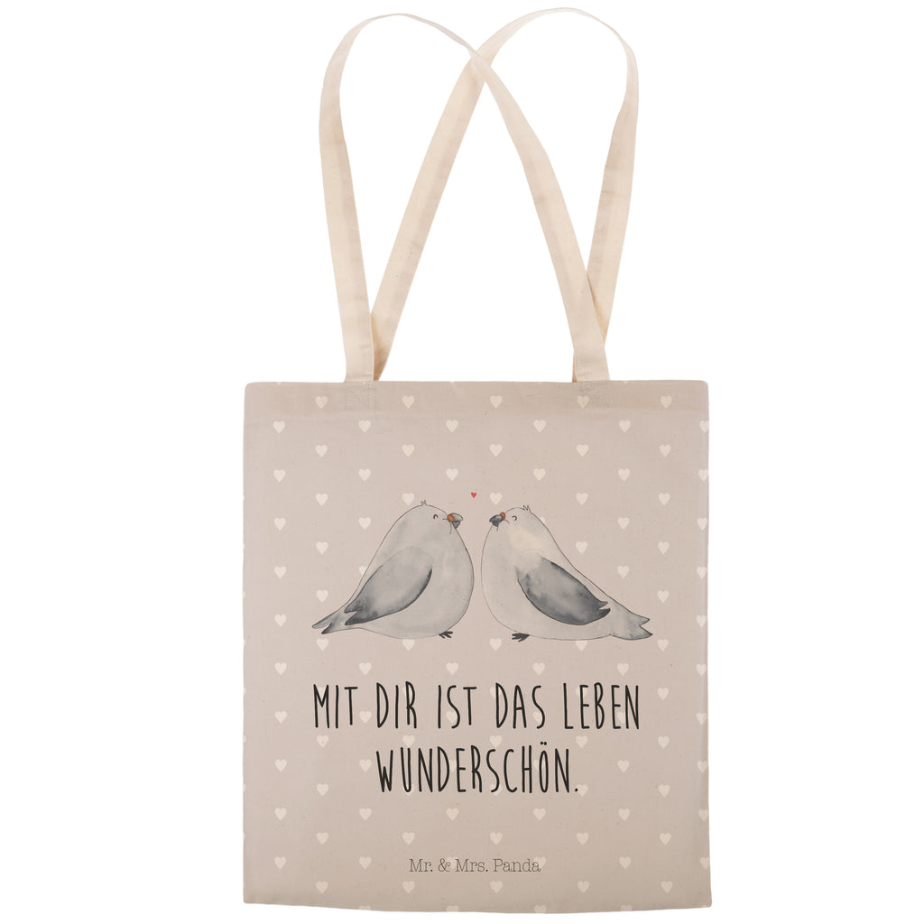 Einkaufstasche Turteltauben Liebe Tragetasche, Tasche, Beutel, Stofftasche, Baumwolltasche, Umhängetasche, Shopper, Liebe, Partner, Freund, Freundin, Ehemann, Ehefrau, Heiraten, Verlobung, Heiratsantrag, Liebesgeschenk, Jahrestag, Hocheitstag, Turteltauben, Turteltäubchen, Tauben, Verliebt, Verlobt, Verheiratet, Geschenk Freundin, Geschenk Freund, Liebesbeweis, Hochzeitstag, Geschenk Hochzeit