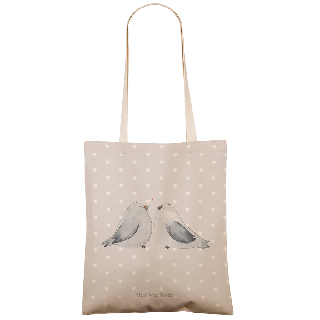 Einkaufstasche Turteltauben Liebe Tragetasche, Tasche, Beutel, Stofftasche, Baumwolltasche, Umhängetasche, Shopper, Liebe, Partner, Freund, Freundin, Ehemann, Ehefrau, Heiraten, Verlobung, Heiratsantrag, Liebesgeschenk, Jahrestag, Hocheitstag, Turteltauben, Turteltäubchen, Tauben, Verliebt, Verlobt, Verheiratet, Geschenk Freundin, Geschenk Freund, Liebesbeweis, Hochzeitstag, Geschenk Hochzeit
