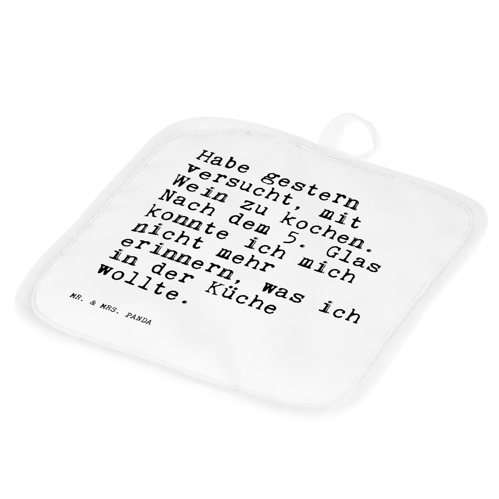 2er Set Topflappen  Sprüche und Zitate Habe gestern versucht, mit Wein zu kochen. Nach dem 5. Glas konnte ich mich nicht mehr erinnern, was ich in der Küche wollte. Topflappen, Topfuntersetzer, Ofenhandschuh, Topflappen Set, Topflappen lustig, Topflappen mit Spruch, Spruch, Sprüche, lustig, Weisheiten, Zitate, Spruch Sprüche Weisheiten Zitate Lustig Weisheit Worte