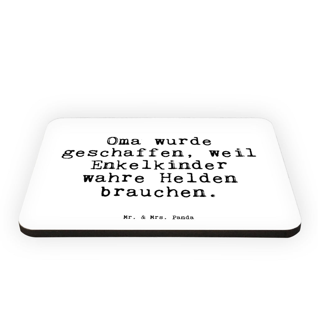 Magnet Sprüche und Zitate Oma wurde geschaffen, weil Enkelkinder wahre Helden brauchen. Kühlschrankmagnet, Pinnwandmagnet, Souvenir Magnet, Motivmagnete, Dekomagnet, Whiteboard Magnet, Notiz Magnet, Kühlschrank Dekoration, Spruch, Sprüche, lustig, Weisheiten, Zitate, Spruch Sprüche Weisheiten Zitate Lustig Weisheit Worte