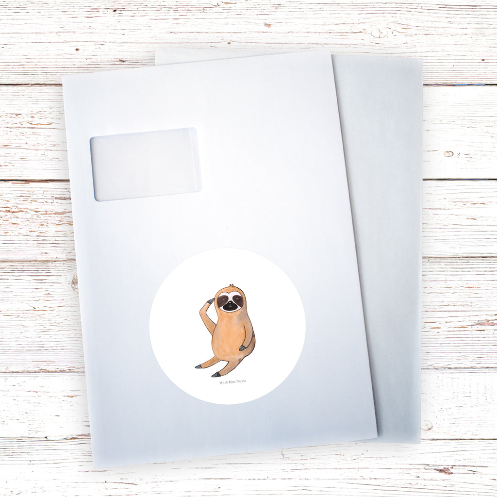 120mm Rund Aufkleber Faultier Vogel zeigen Sticker, Aufkleber, Etikett, Kinder, rund, Faultier, Faultier Geschenk, Faultier Deko, Faultiere, faul, Lieblingstier, Spinner, früher Vogel, der frühe Vogel, Frühaufsteher, Morgenmuffel, Vogel, Faultierwelt
