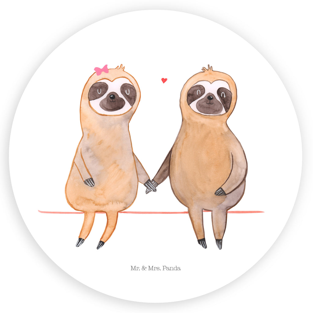 120mm Rund Aufkleber Faultier Pärchen Sticker, Aufkleber, Etikett, Kinder, rund, Faultier, Faultier Geschenk, Faultier Deko, Faultiere, faul, Lieblingstier, Liebe, Liebespaar, Faultierliebe, Faultierpärchen, verliebt, verlobt, gemeinsam, relaxen, Pärchen, Beziehung, Langsamkeit