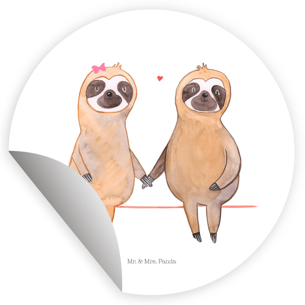 120mm Rund Aufkleber Faultier Pärchen Sticker, Aufkleber, Etikett, Kinder, rund, Faultier, Faultier Geschenk, Faultier Deko, Faultiere, faul, Lieblingstier, Liebe, Liebespaar, Faultierliebe, Faultierpärchen, verliebt, verlobt, gemeinsam, relaxen, Pärchen, Beziehung, Langsamkeit